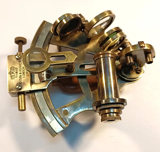 ALADEAN Marine Sextant, Vintage Navigation Equipment Antique Astrolabe