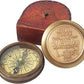 Retro Handicraft 3" Antique Brass Compass For Unisex Adult Gift Marine
