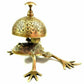 Antique Nautical Solid Brass Frog Bell Desk Bell Calling Bell For Desk Décor