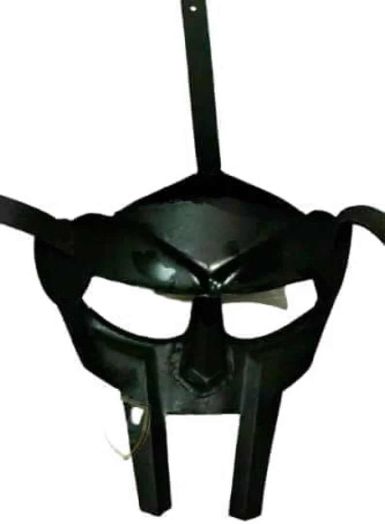 MF DOOM Gladiator Mask Steel Face Armor Medieval Hand-Forget Handmade Item Gift