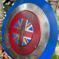 Captain Carter damaged Shield - Metal Prop Replica-best Metal Shield