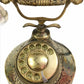 Vintage Nautical Brass Retro Style Collectible Rotatory Dial Antique Telephone for Home/ Office Decor