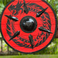 Handcrafted Viking Shield | Medieval 24-inch Wooden Battle Ready Shield