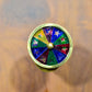 Kaleidoscope - Personalized Double Rotating Glass Wooden And Brass Prismatic Kaleidoscope - GIft for Loved One, Best Classic Gift Idea