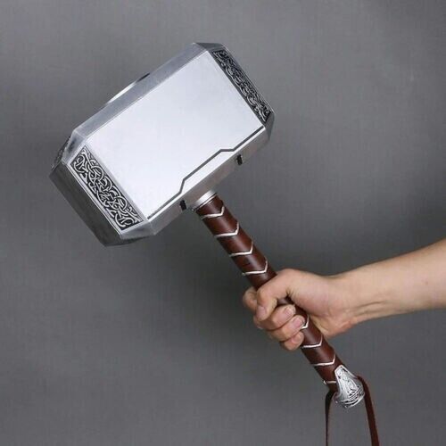 Marvel Avengers Thor Hammer Halloween Cosplay Props Costume Accessories