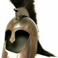 Retro Medieval Helmet SCA Arm Medieval Crusader Greek Spartan Roman Halloween Costume Gold