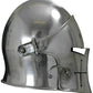 Retro SCA LARP Medieval Helmet 18 ga Warrior Costume Replica Full Steel Helmet Gift