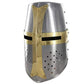 Medieval Helmet Wooden Stand Crusader Templar Knight LARP Helmet Cosplay Armor