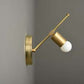 Modern Wall Sconce Raw Brass Mid Century Industrial Wall Light Bathroom UL List