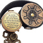 Be Strong and Courageous Engraved Compass, Confirmation Gift Ideas, Baptism Gifts