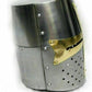 Medieval Knight Crusader Templar Armor Helmet Ambidextrous Reproduction