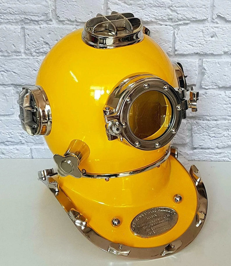 Diving Helmet US Navy Mark V Deep Sea Diver's Helmet