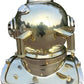 Antique Marine Mini Diving Helmet Replica Mark Us Navy Nautical Full Brass