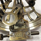 Nautical Sextant Vintage Marine Astrolabe Ship's Instruments with Box