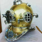 Diving Helmet Us Navy Mark V Antique Brass Steel Full Size Maritime Gift