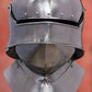 Medieval Visor Helmet ~ Medieval Tournament Close helmet ~ LARP Steel Helmet.