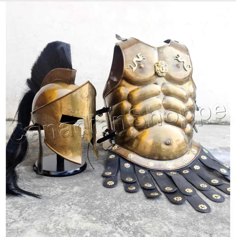 greek spartan armor