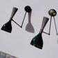 New Diabolo Wall Sconces Italian Modern Stilnovo Style Set of Two Wall Light lamps offer in price