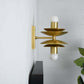 Modern Wall Light Dual Wall Sconce Brass Mid Century Industrial Wall Fixture Lamp