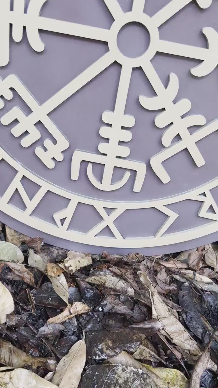 Handcrafted Medieval Shield – 24-Inch Wooden Viking Battle-Ready Defense Shield